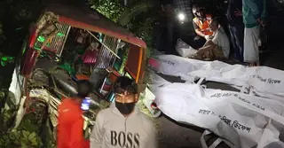 সীতাকুণ্ডে বাস-ট্রাক সংঘর্ষে শিশুসহ নিহত ৫